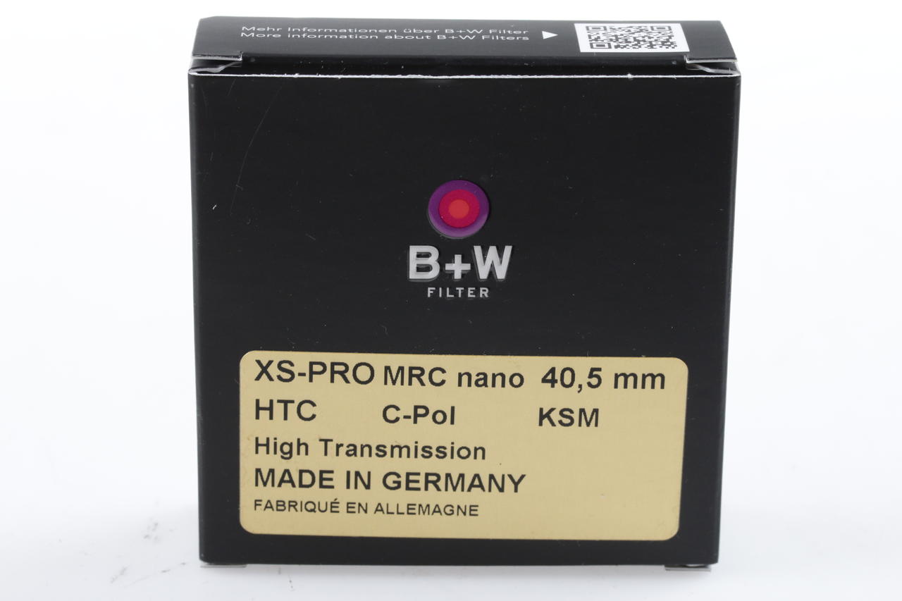 B+W XS-PRO HTC KSM MRC nano Cirkular Pol - 55mm