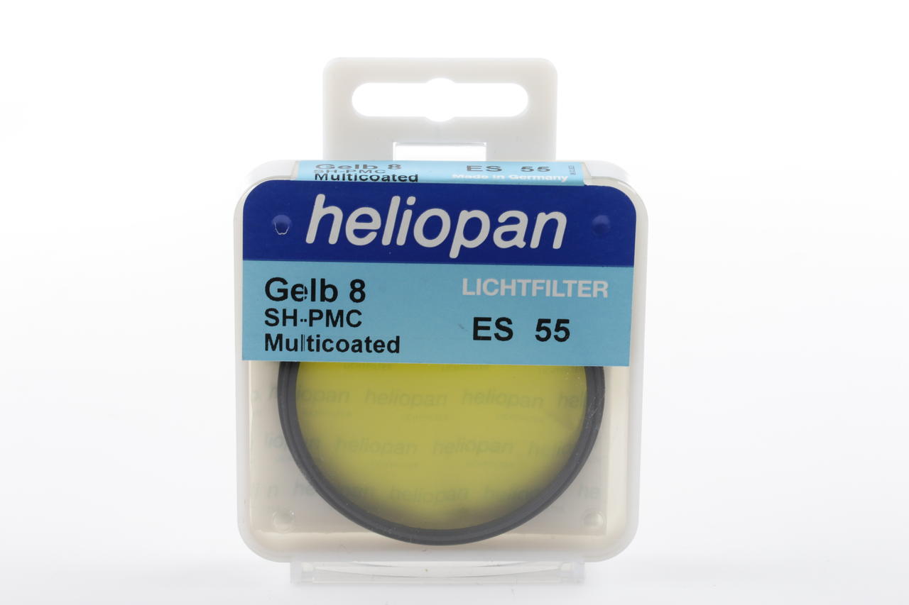 Heliopan ES 55 Gelbfilter 8 SH-PMC - 55mm