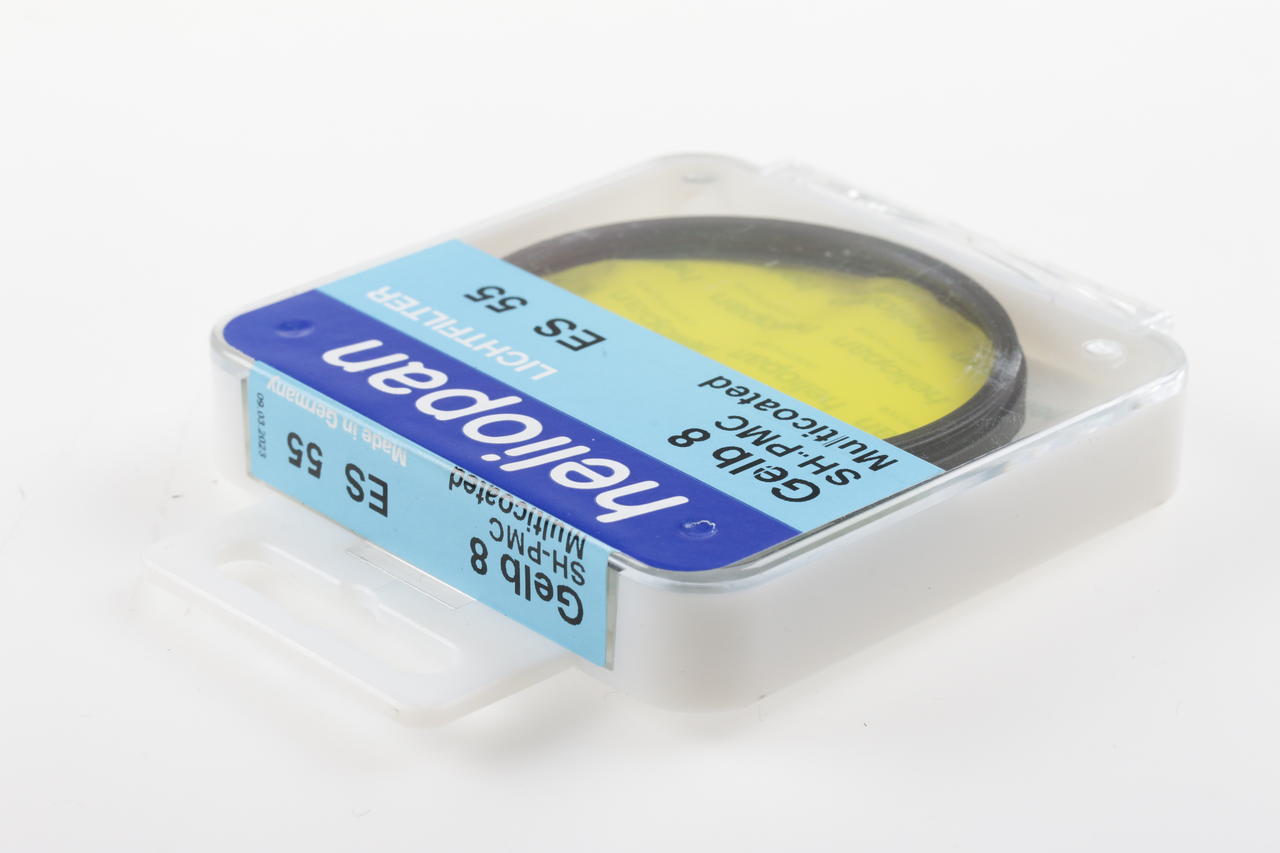Heliopan ES 55 Gelbfilter 8 SH-PMC - 55mm