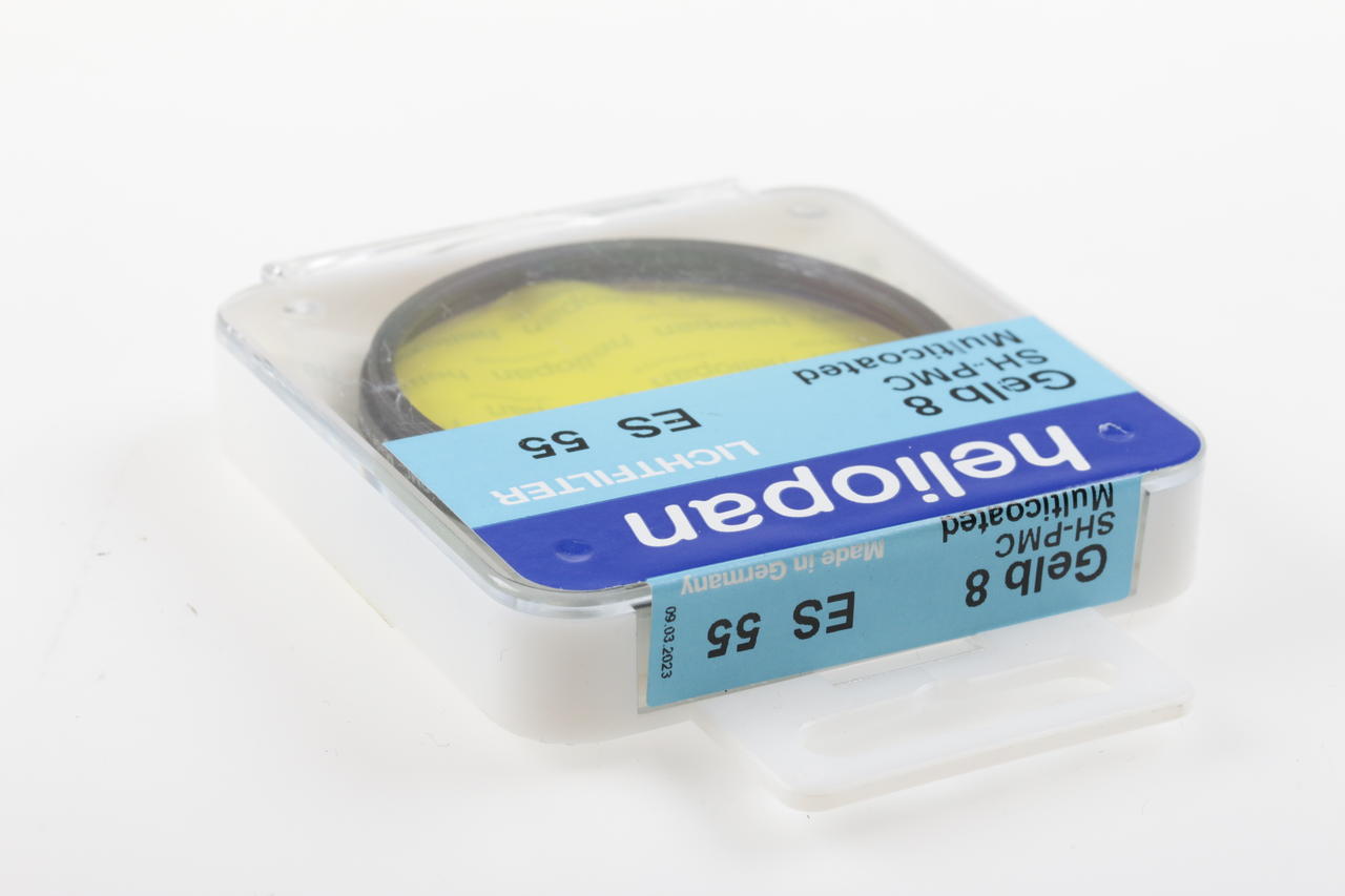 Heliopan ES 55 Gelbfilter 8 SH-PMC - 55mm