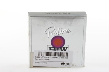 B+W UV-Haze 010 MRC Fiter mit Deckel - 55mm