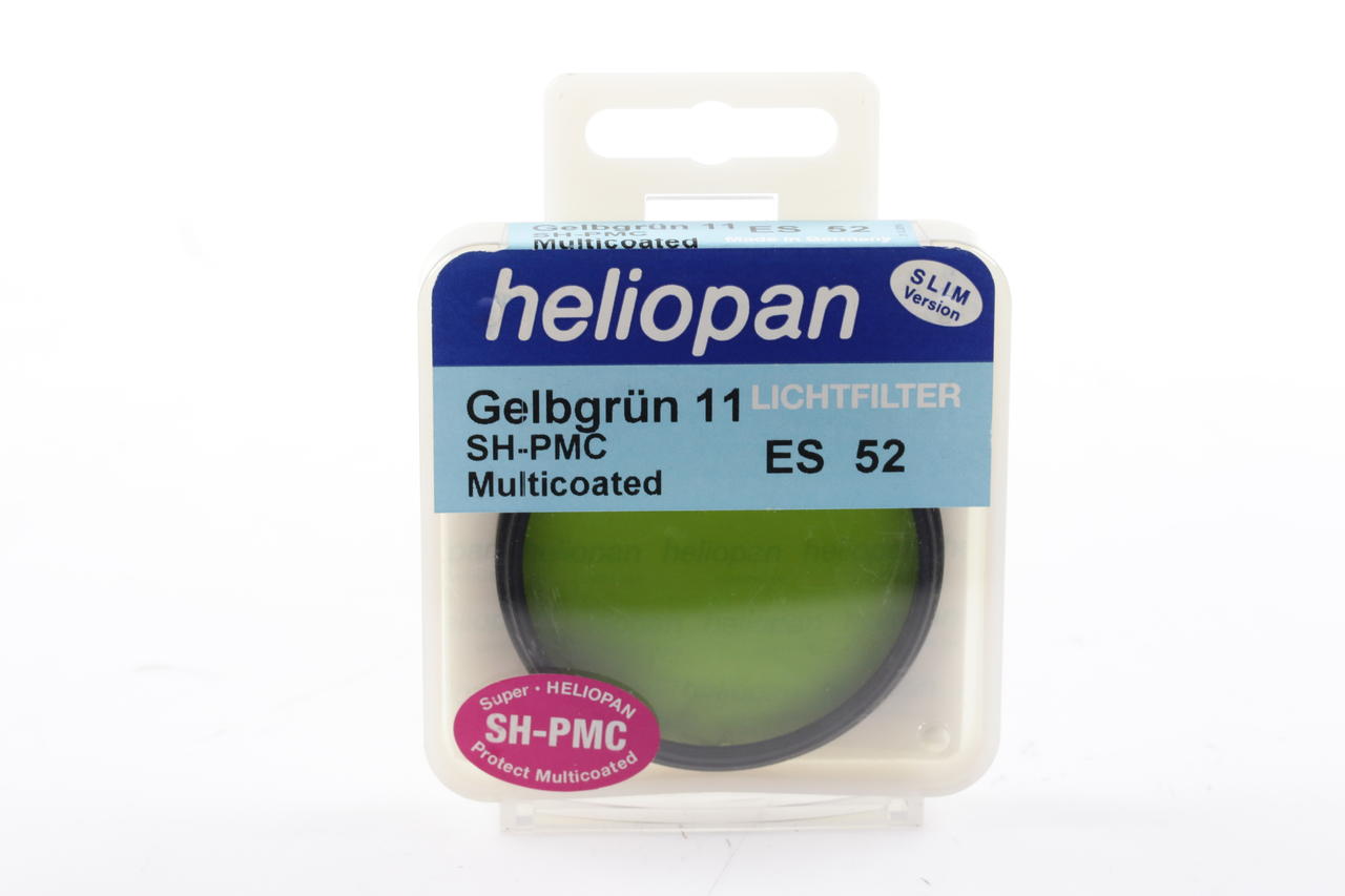 HELIOPAN Gelbgrün 11 SH-PMC MC FIlter - 52mm