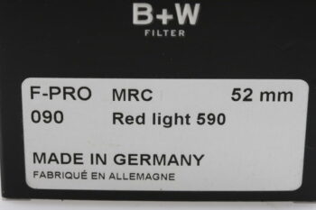 B+W 090 Hellrot 5x MRC - 52mm