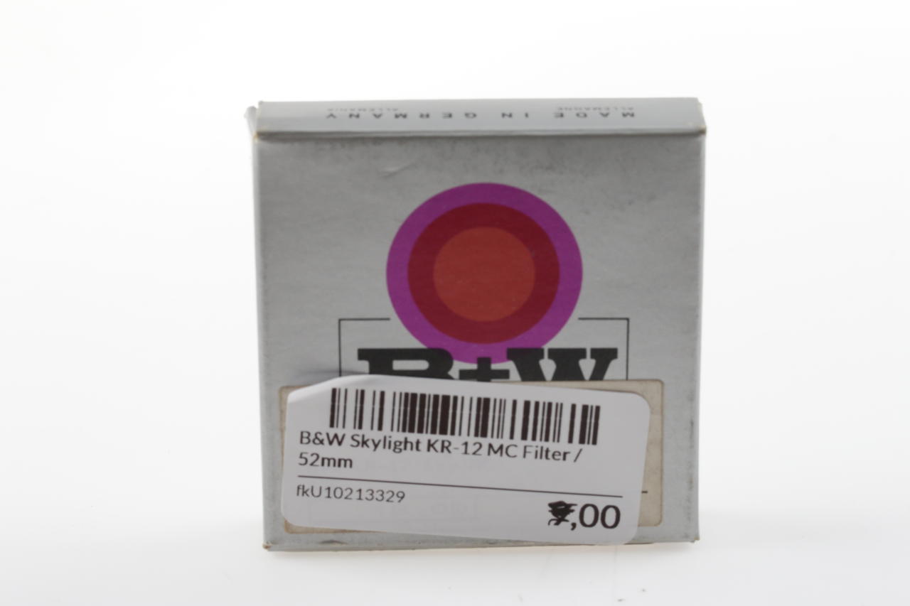 B+W Skylight KR-12 MC Filter / 52mm