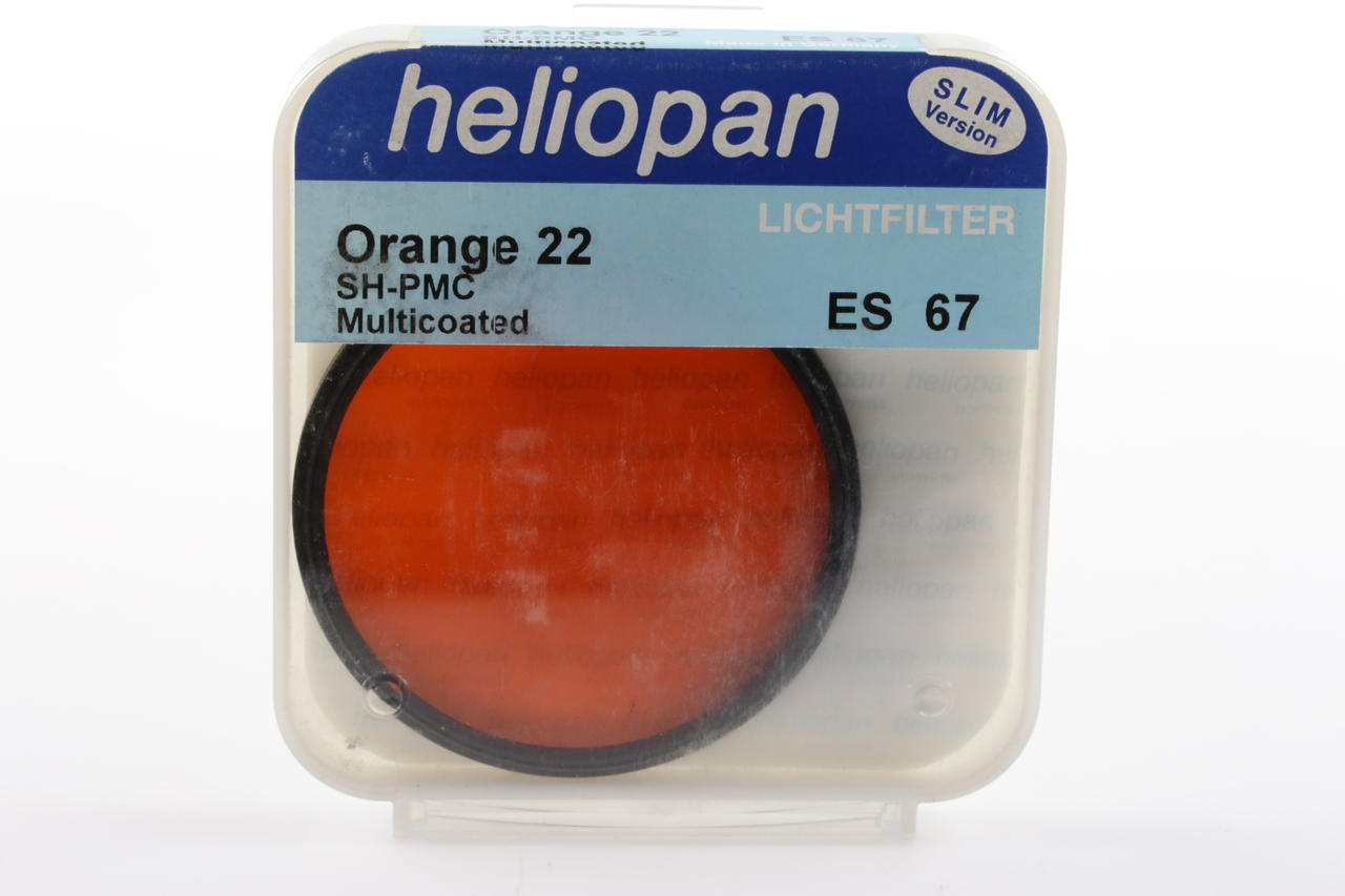 HELIOPAN Orange 22 SH-PMC MC FIlter - 67mm