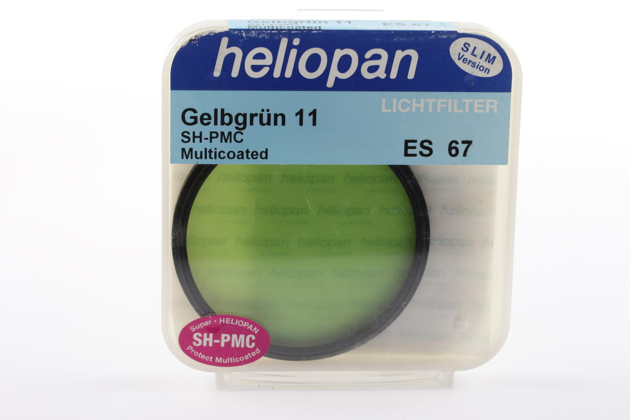 Heliopan ES 67 Gelbgrünfilter 11 SH-PMC - 67mm