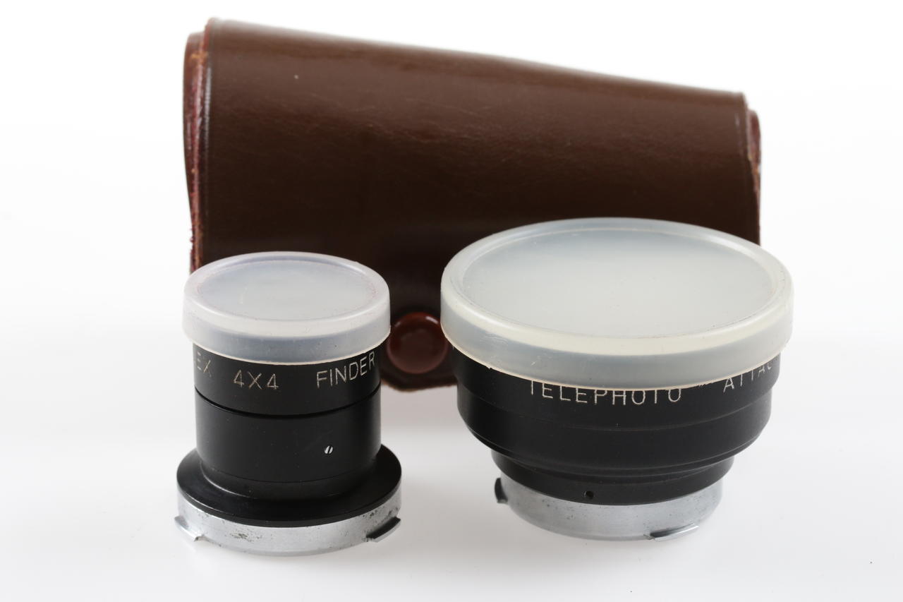 Yashica Yasinon Aux. Telephoto 1,5x für 4x4 TLR Kamera