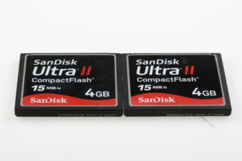 SanDisk Ultra II CF-Karten 4GB - 2 Stück
