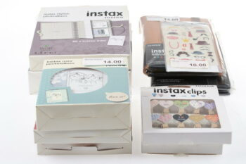 FUJIFILM Konvolut diverse Instax Album und Clips