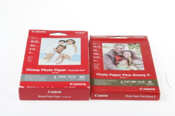 Canon Druckerpapier 10x15cm und 13x18cm 7 Packungen