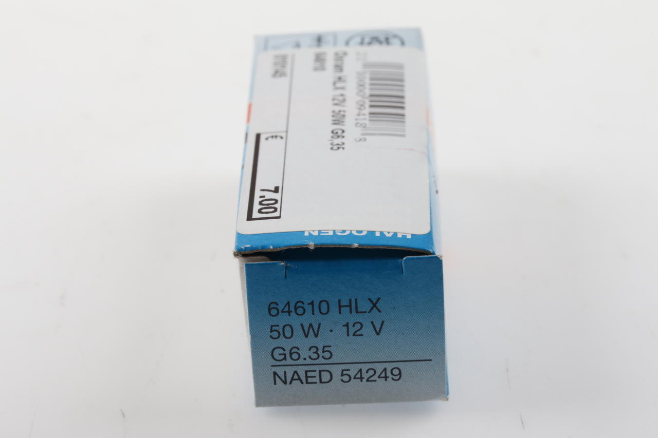 Osram 64610 HLX 50W 12V G4 (NAED 54249) Lampe