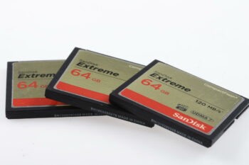 SanDisk CF-Speicherkarten 64GB 120MB/s - 3 Stück