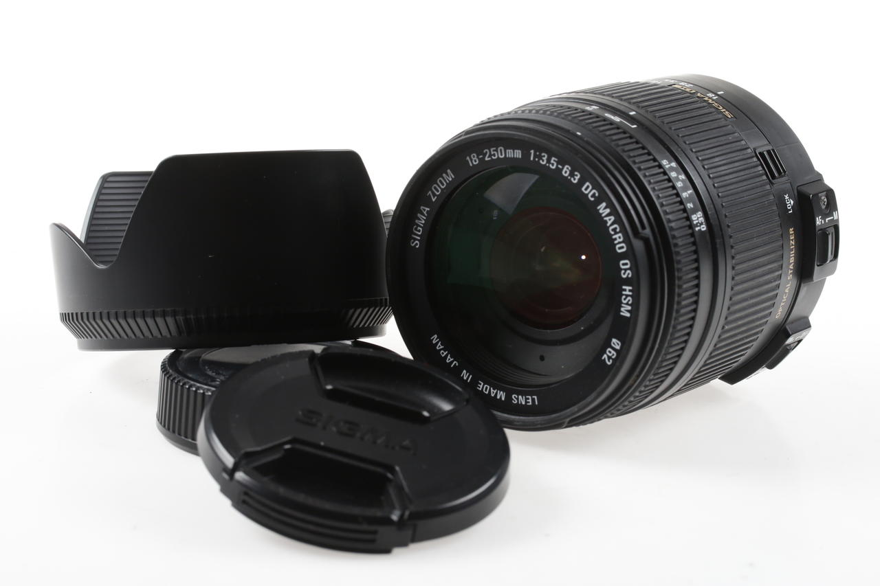 SIGMA 18-250mm f/3,5-6,3 DC OS HSM für Nikon F (DX) - #13307470