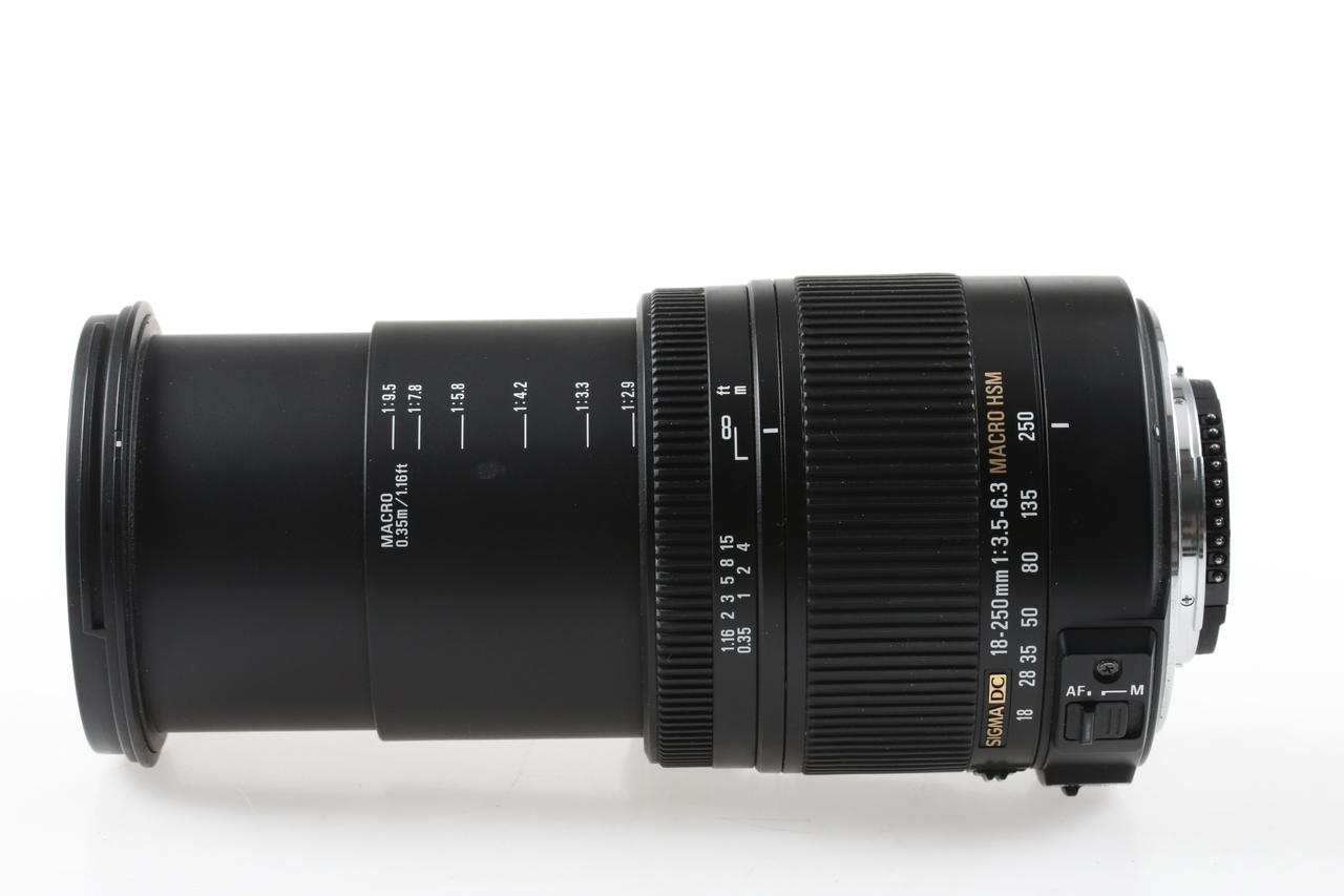 SIGMA 18-250mm f/3,5-6,3 DC OS HSM für Nikon F (DX) - #13307470