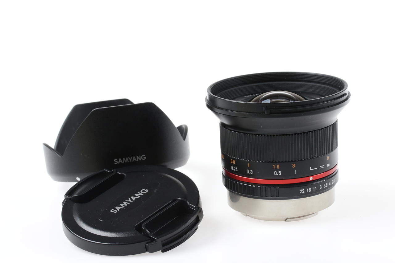 Samyang 12mm f/2,0 NCS CS für FUJIFILM X : Schwarz - #0428