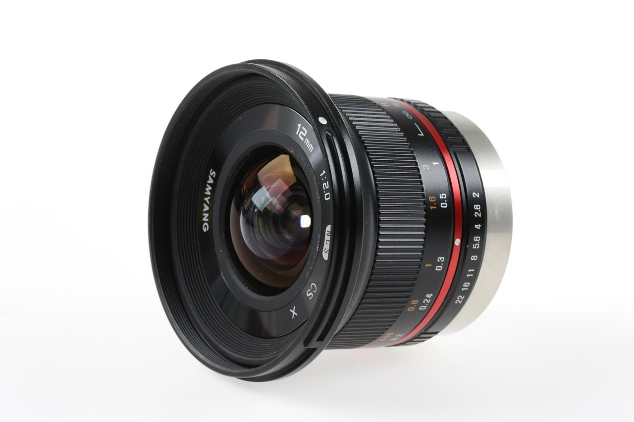 Samyang 12mm f/2,0 NCS CS für FUJIFILM X : Schwarz - #0428