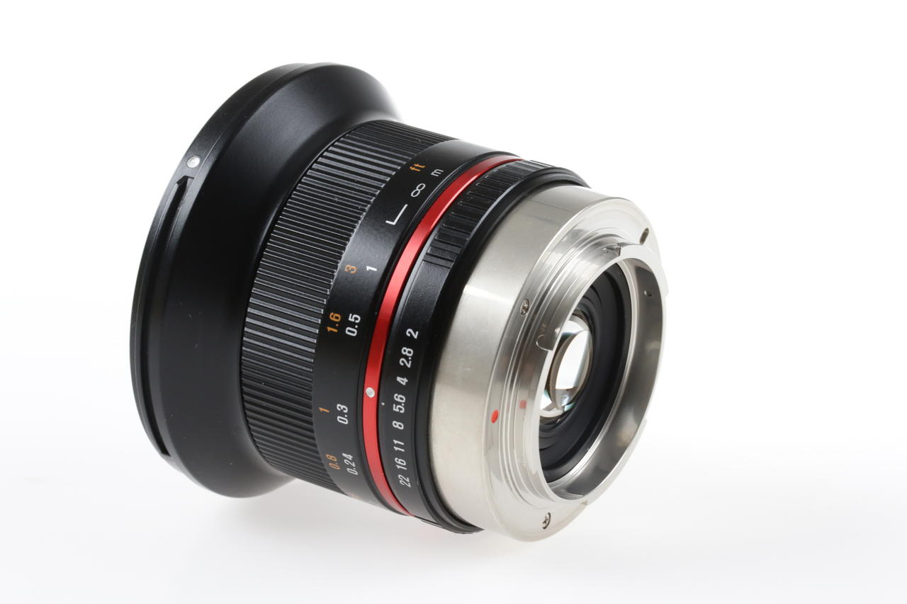 Samyang 12mm f/2,0 NCS CS für FUJIFILM X : Schwarz - #0428