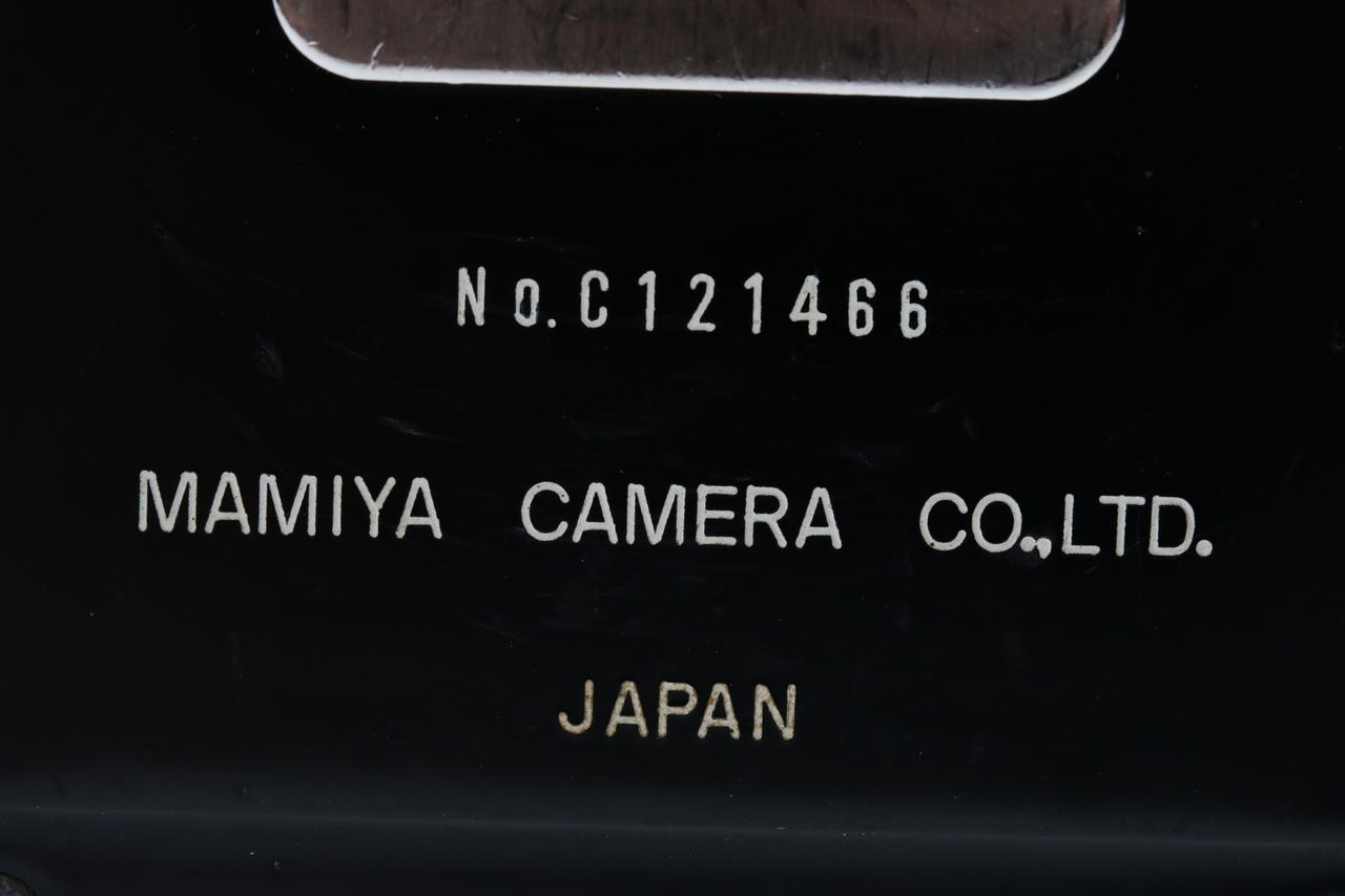 Mamiya RB67 Pro S mit Sekor C 90mm f/3,8 - #C121466