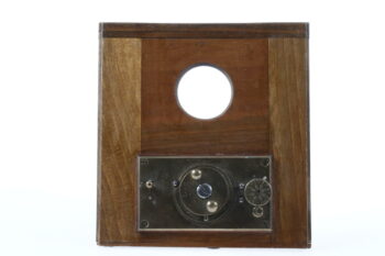 Verschluss für Holzkameras Rotation