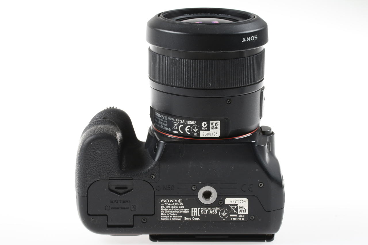 Sony Alpha 58 mit 18-55mm f/3,5-5,6 SAM II - #4721364