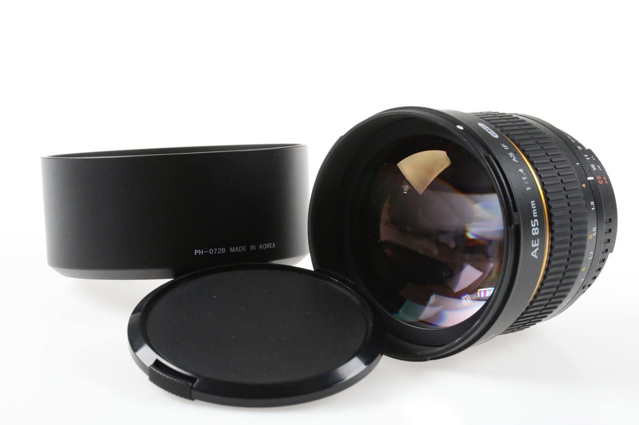 Walimex Pro 85mm f/1,4 AS IF für Nikon - #16837