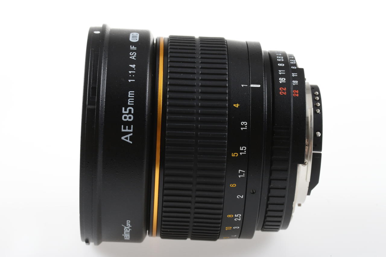 Walimex Pro 85mm f/1,4 AS IF für Nikon - #16837