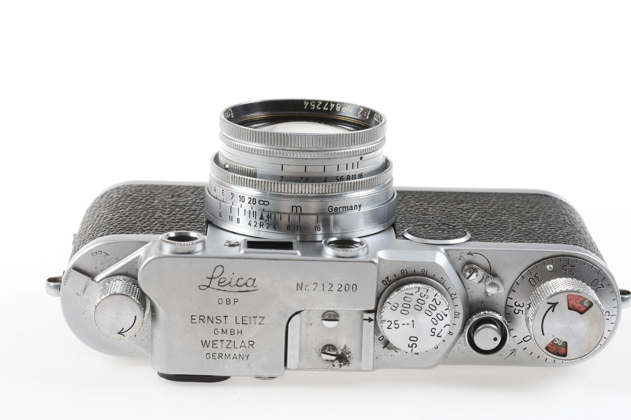 Leica IIF mit Summitar 50mm f/2,0 Red scale - #712200