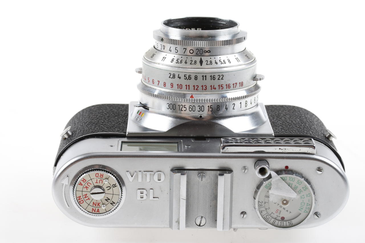 Voigtländer Vito BL mit 50mm f/3,5 Color-Skopar Sucherkamera - #4389616
