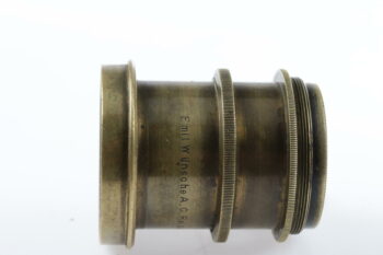 Emil Wünsche Extra-Rapit-Aplanat F 8 Messingobjektiv