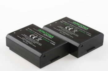 Pantona Nachbauakku wie Canon LP-E10 - 2 Stück