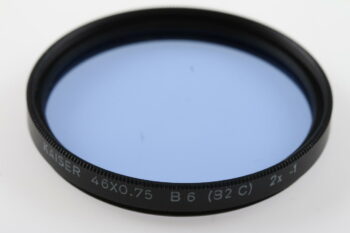 Kaiser Konversinsfilter blau KB 6(82 C) 46mm Filter