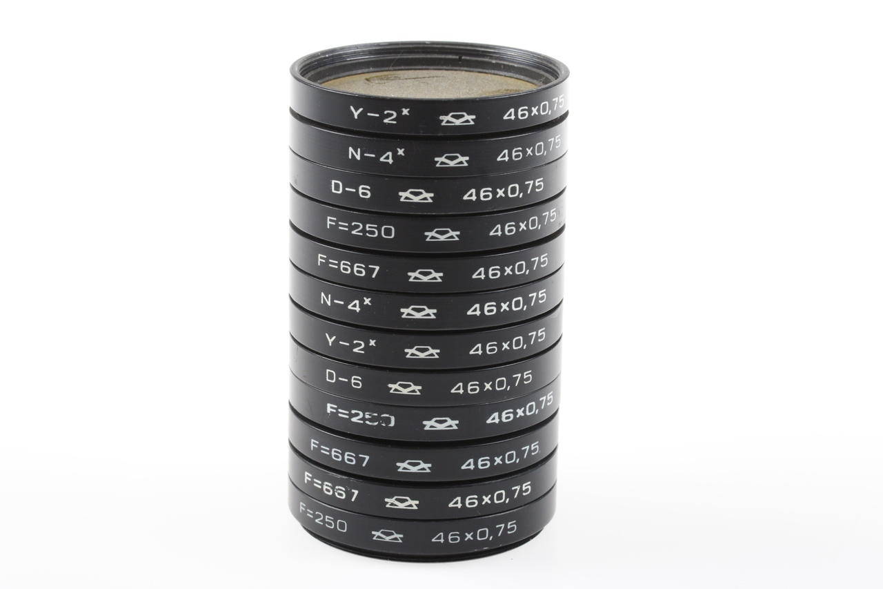 KMZ Filtersatz 46mm - 12 Stück