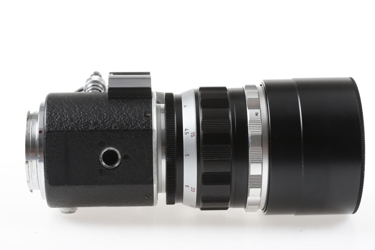 Leica M39 Telyt 200mm f/4,0 mit Visoflex für M - #1899629