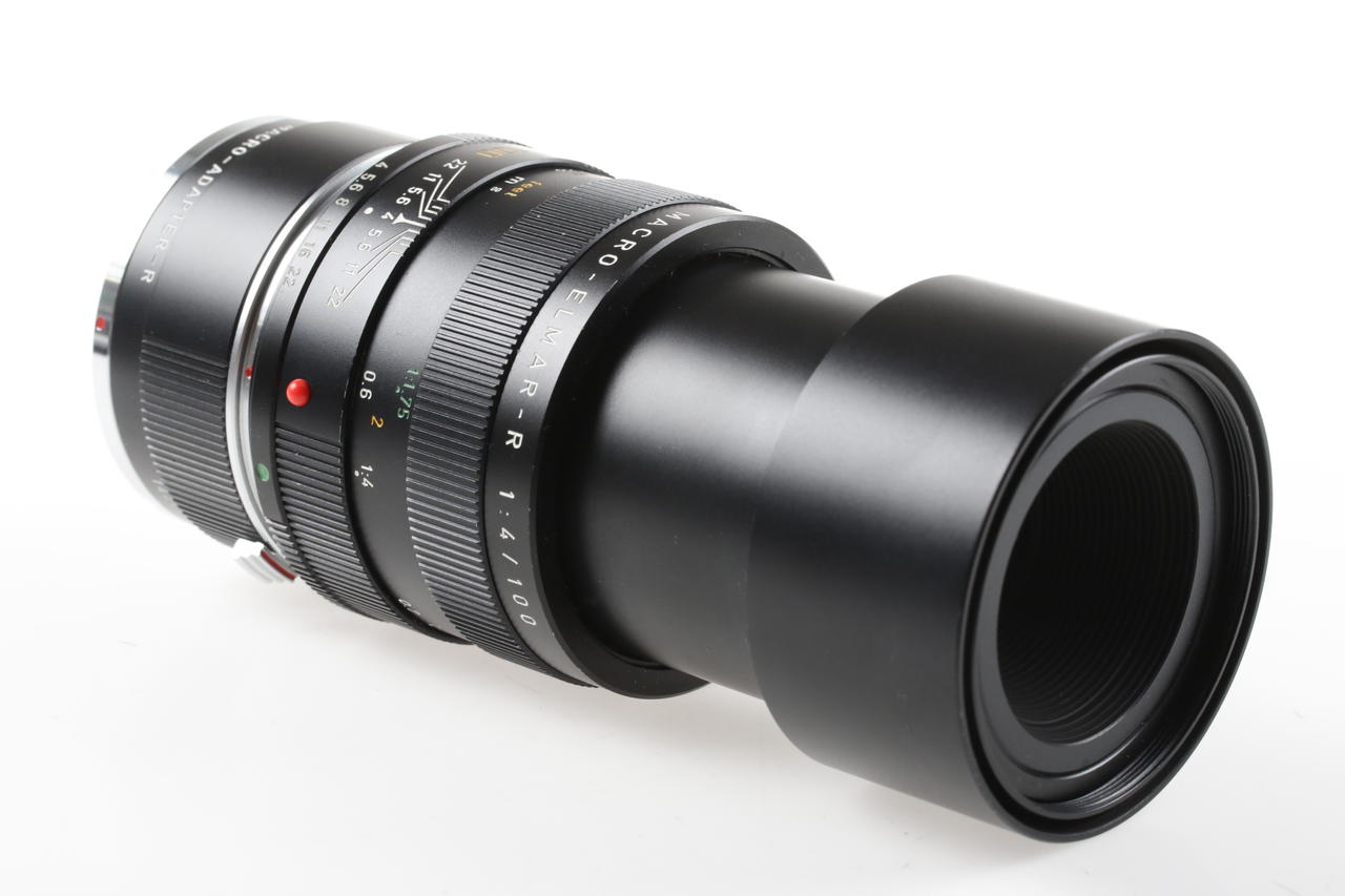 Leica Macro - Elmar R 100mm f/4,0 mit Macro-Adapter - #3032040