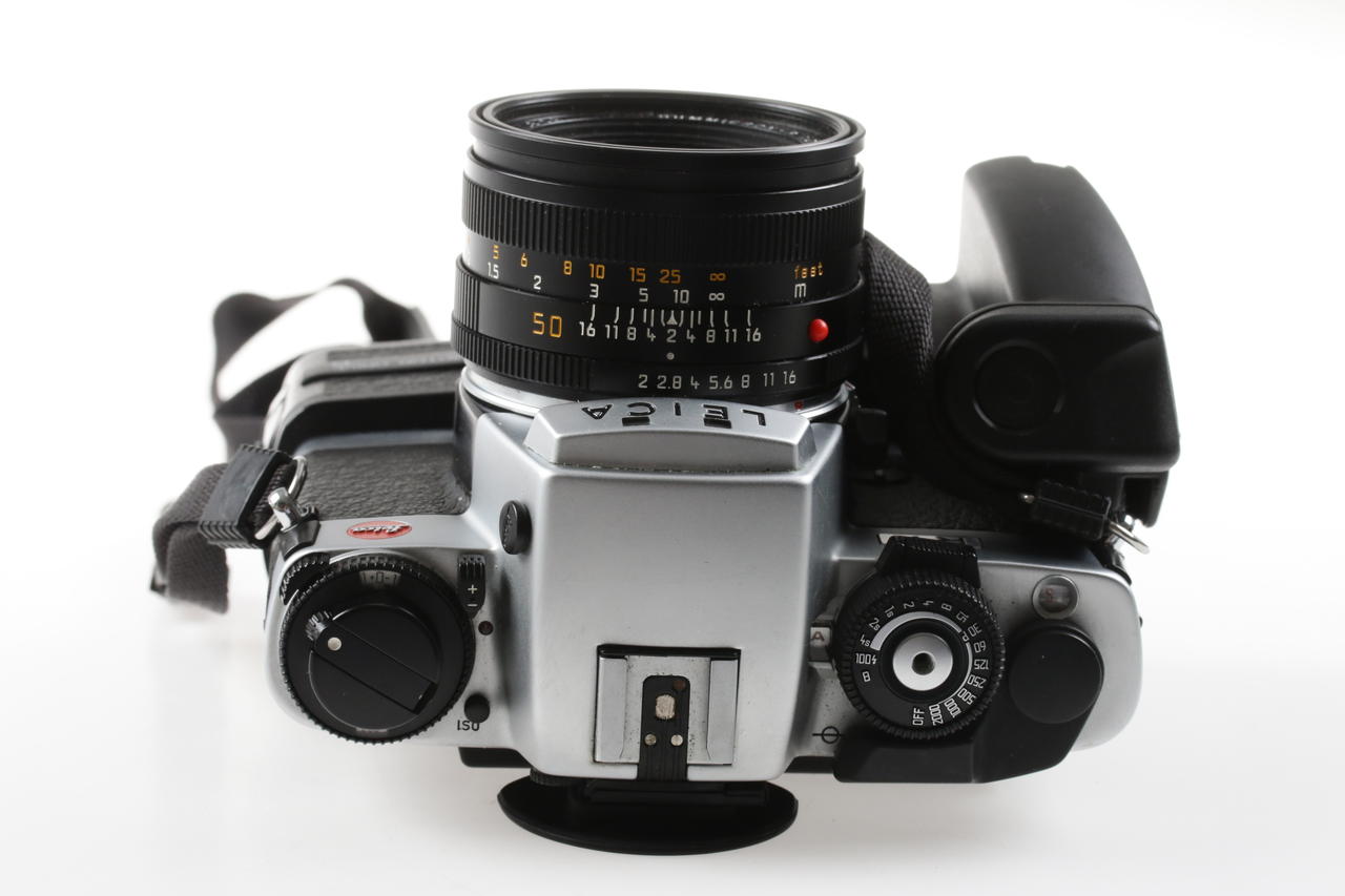 Leica R7 Gehäuse silber mit Summicron-R 50mm 2,0 - #1924387