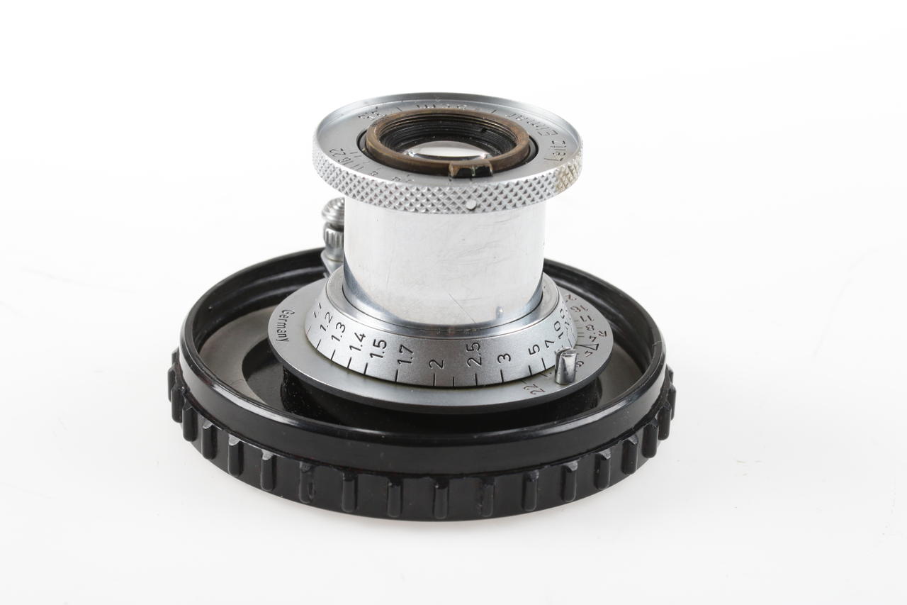 Leica Elmar 5cm f/3,5 - red scale für M39 - #1372286
