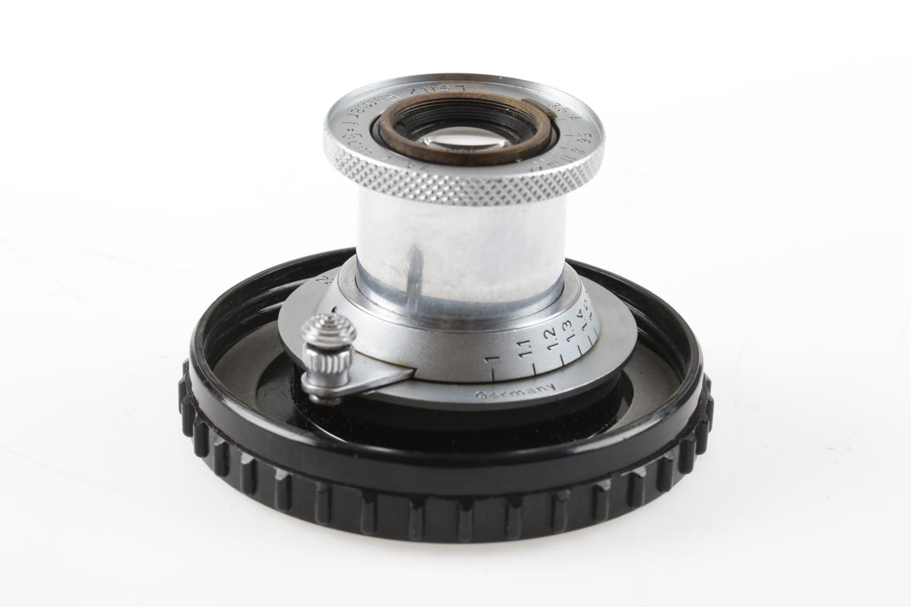 Leica Elmar 5cm f/3,5 - red scale für M39 - #1372286