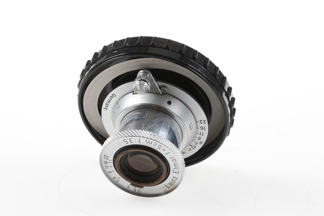 Leica Elmar 5cm f/3,5 - red scale für M39 - #1372286