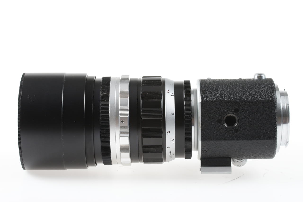 Leica M39 Telyt 200mm f/4,0 mit Visoflex M - #1899562