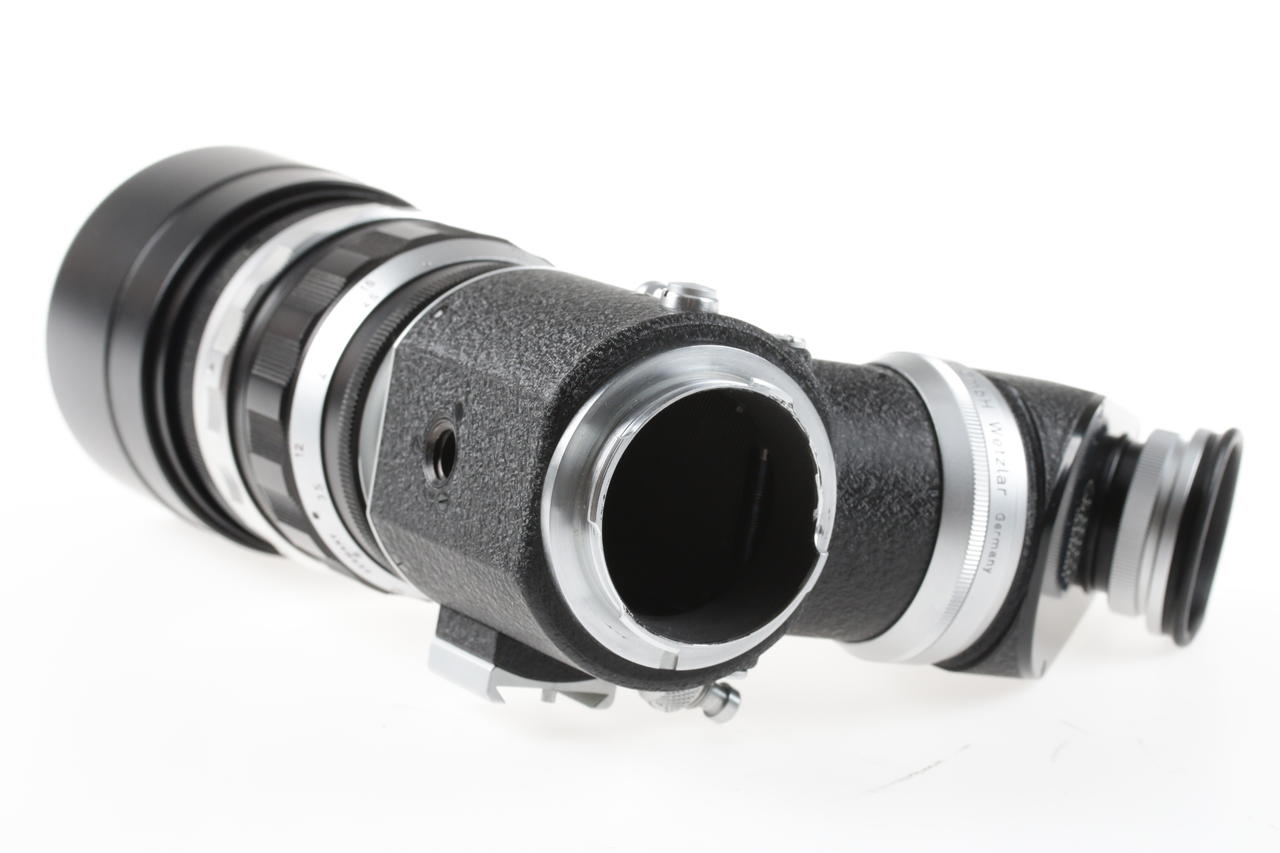 Leica M39 Telyt 200mm f/4,0 mit Visoflex M - #1899562