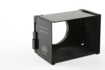 Leica Summicron Sonnenblende / schwarz eckig