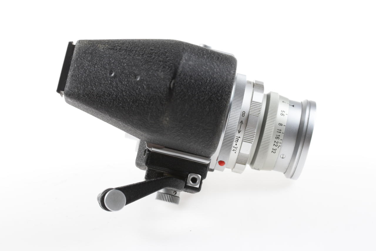 Leica Elmar 9cm f/4,0 mit Visoflex III für M - #1162780