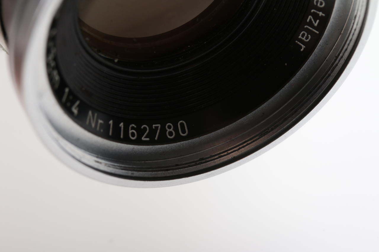 Leica Elmar 9cm f/4,0 mit Visoflex III für M - #1162780