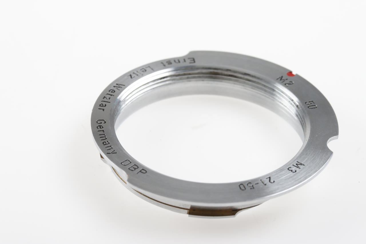 Leica Adapterring für M39 auf Leica M - M2 50mm und M3 21-50mm