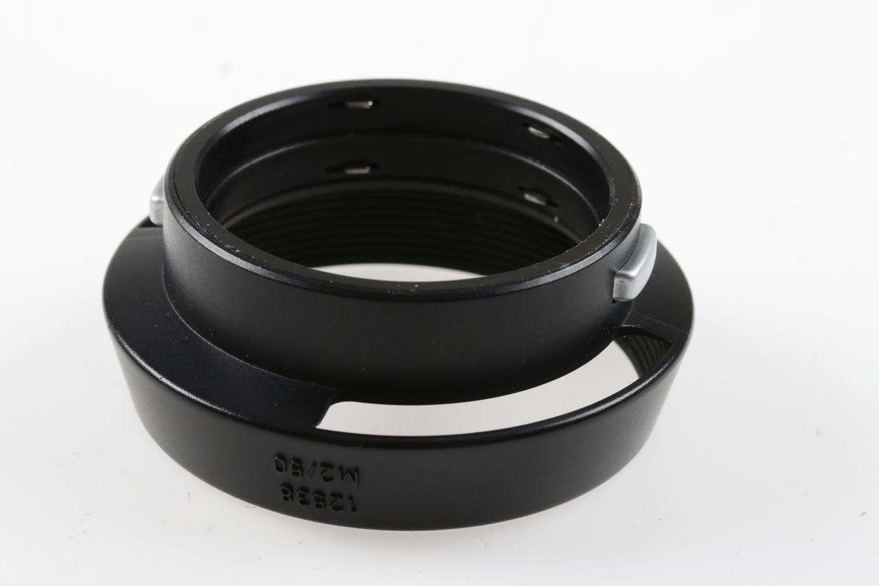 Leica Sonnenblende 12538 für M 50mm f/2,0 mit Deckel