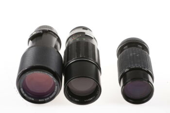 Konvolut diverse Objektive - 16 Stück Bastlergeräte