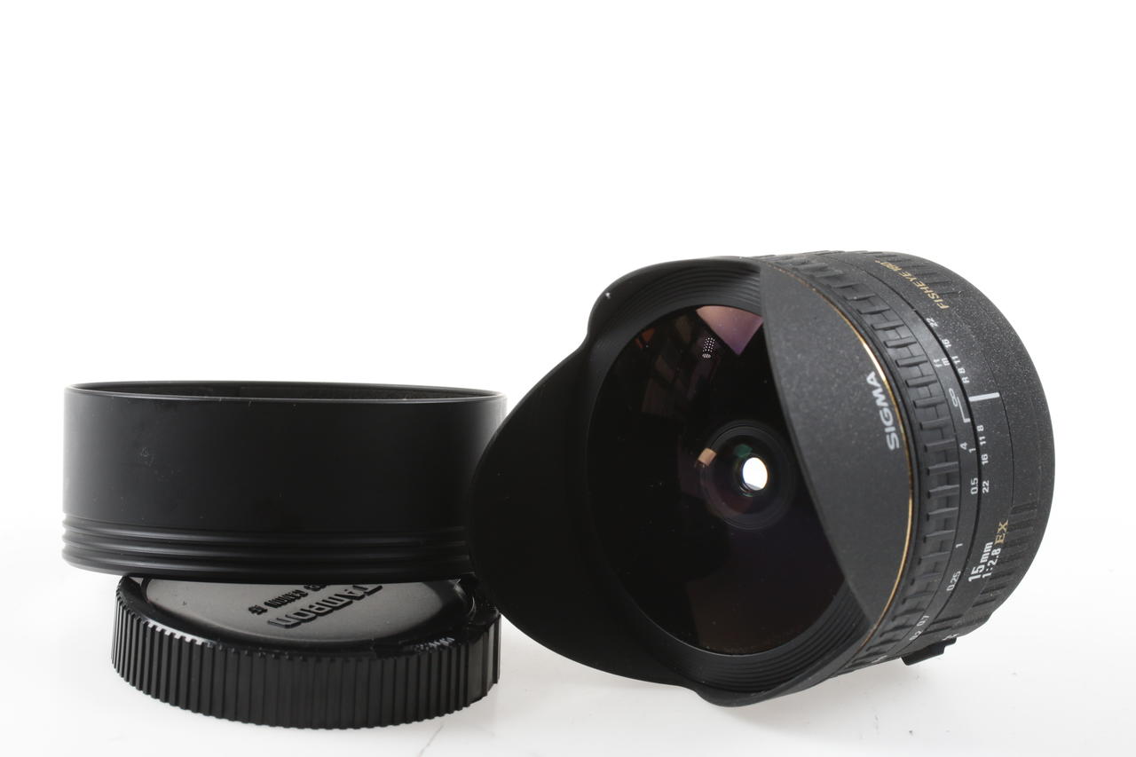 SIGMA 15mm f/2,8 EX Fisheye für Canon EF - #1001963