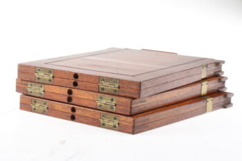 Holzkassetten 16,5cm x 24cm - 3 Stück