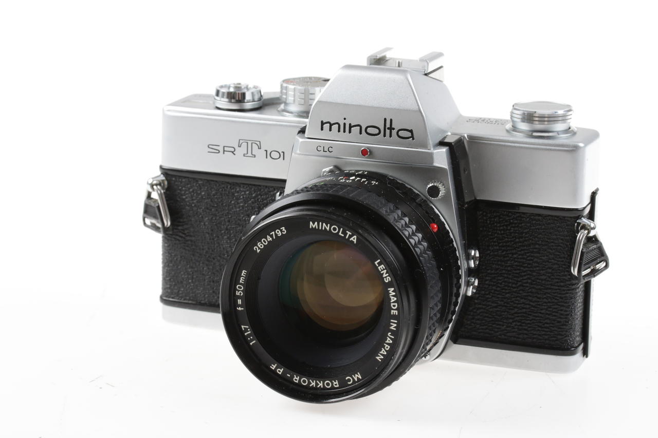 Minolta SR-T 101b mit MD Rokkor 50mm f/1,7 - #2180052