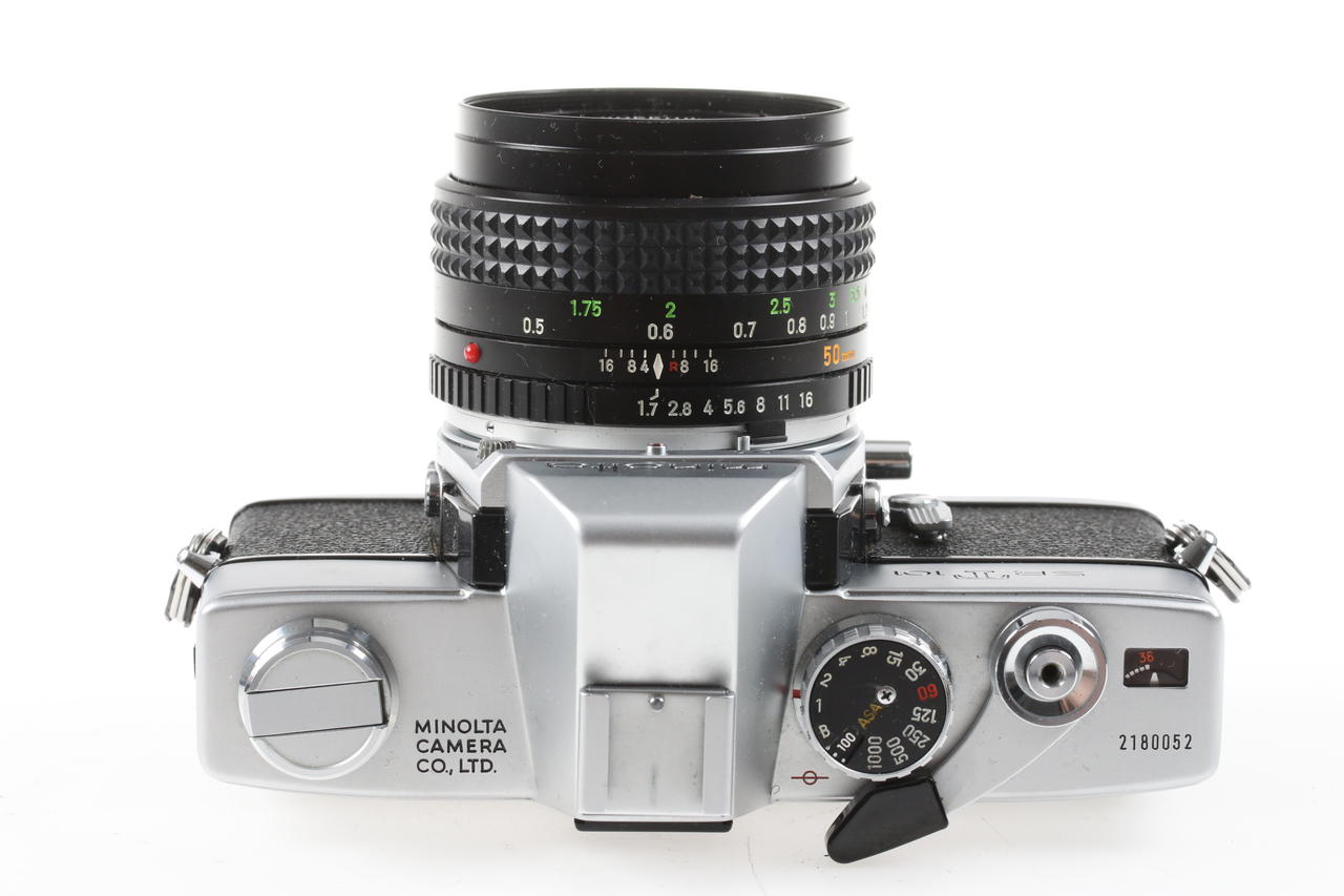 Minolta SR-T 101b mit MD Rokkor 50mm f/1,7 - #2180052